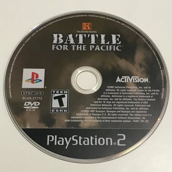 PS2 History Channel Battle For The Pacific For PlayStation 2 - Picture 1 of 2